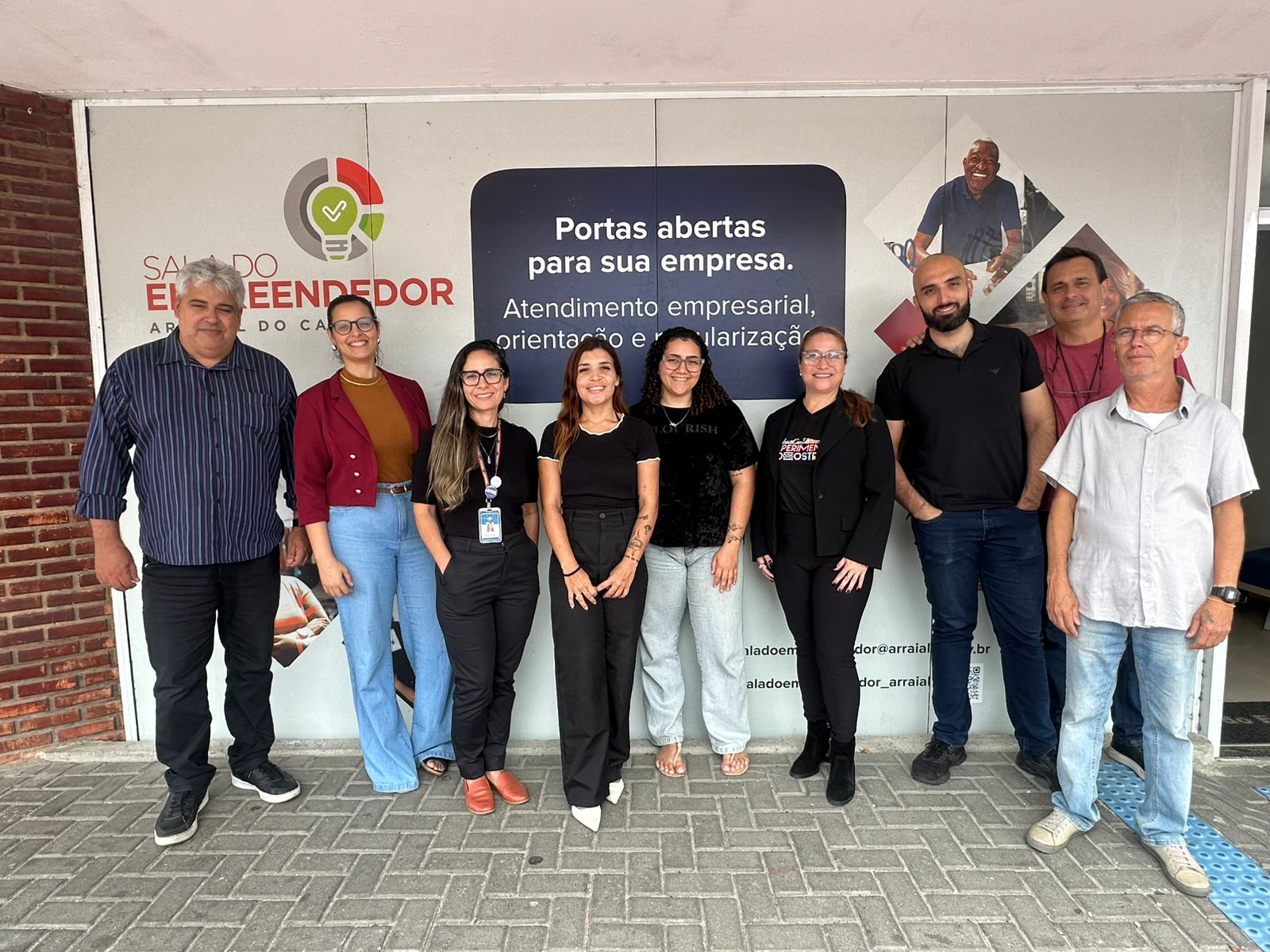 Sala do Empreendedor de Arraial do Cabo se torna referência regional e recebe visita técnica de Rio das Ostras